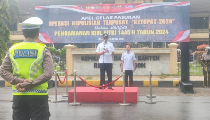 Jelang Arus Mudik 2024, Wali Kota Cilegon Pimpin Langsung Gelar Pasukan Operasi Ketupat 2024