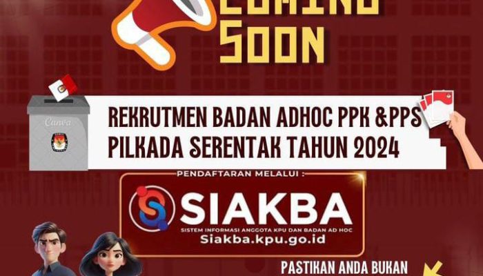 Rekrutmen PPK Pilkada 2024 Telah Dibuka, Berikut Cara Daftar Lewat SIAKBA