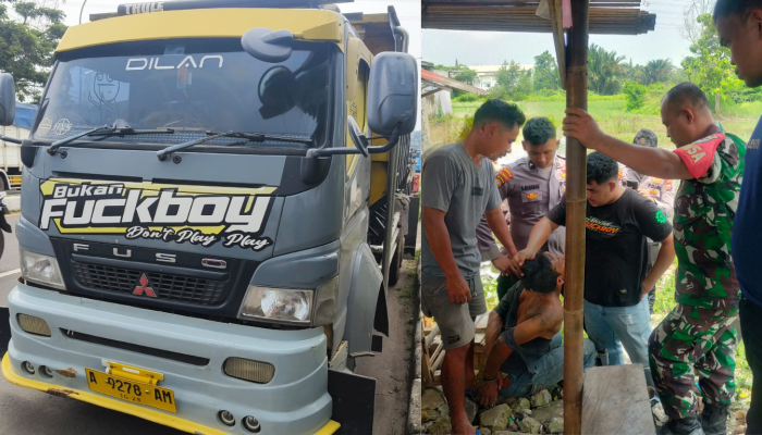Sopir Beli Minum di Warung Madura, Mobil Dump Truk Dibawa Maling, Begini Kronologinya