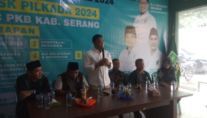 Serius Maju Pilkada 2024, Iip Datangi PKB Kembalikan Formulir