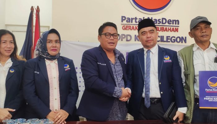 Tidak Ingin Ketinggalan Seksi, Kader NasDem Provinsi Daftar Penjaringan Calon Wali Kota ke NasDem Cilegon, Ini Namanya