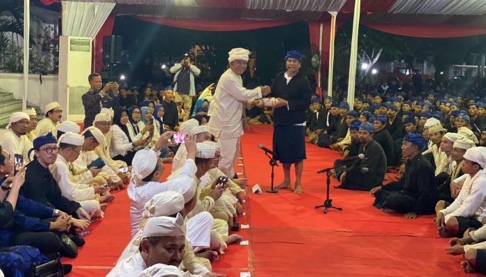 Seba Baduy Berlangsung Khidmat Disambut Langsung Bapa Gede Banten