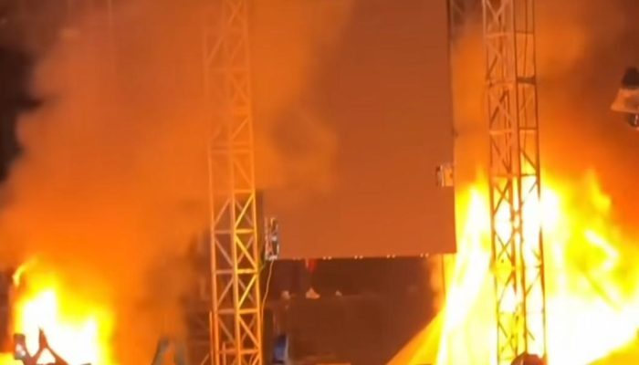 Konser TNG Lanfest Batal Digelar, Penonton Ngamuk Bakar Panggung dan Sound System