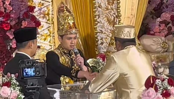 Nikahi Beby Tsabina, Anak Bupati Pandeglang Berikan Mahar 121 Mayam