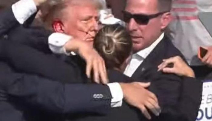 Donald Trump Nyaris Tewas Usai Ditembak OTK Saat Kampanye