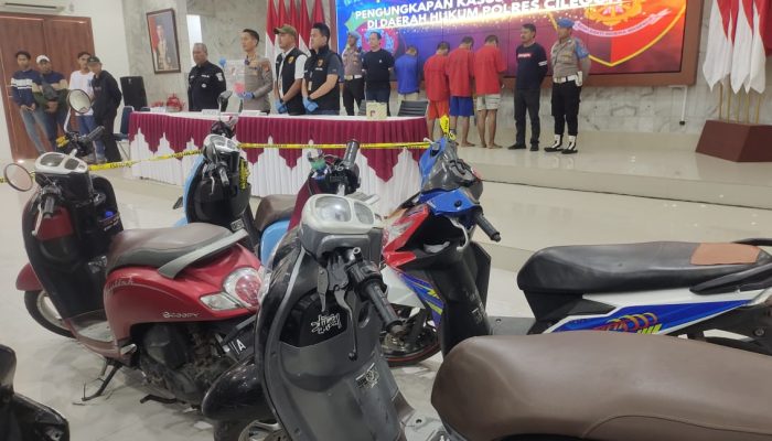 Pelaku Curanmor ‘Lokalan’ Cilegon Diringkus Polisi, Amankan 16 Motor