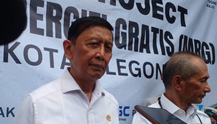 Wantimpres Wiranto Ikut Pantau Program Makan Bergizi Gratis di Kota Cilegon