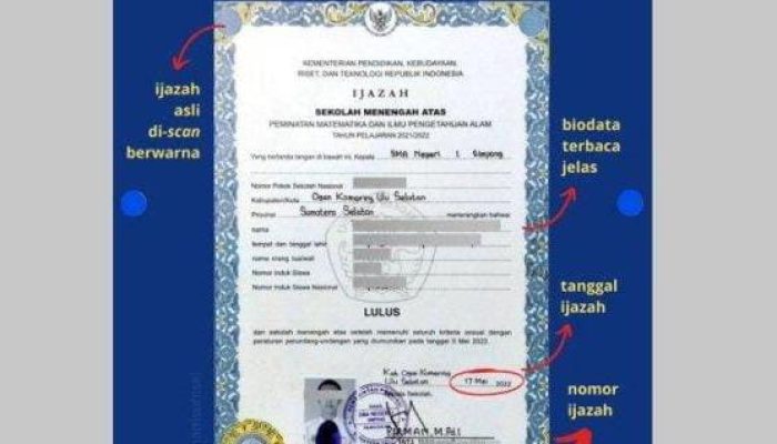 Cara Melihat Letak Tanggal Kelulusan dan Terbitnya Ijazah untuk Daftar CPNS