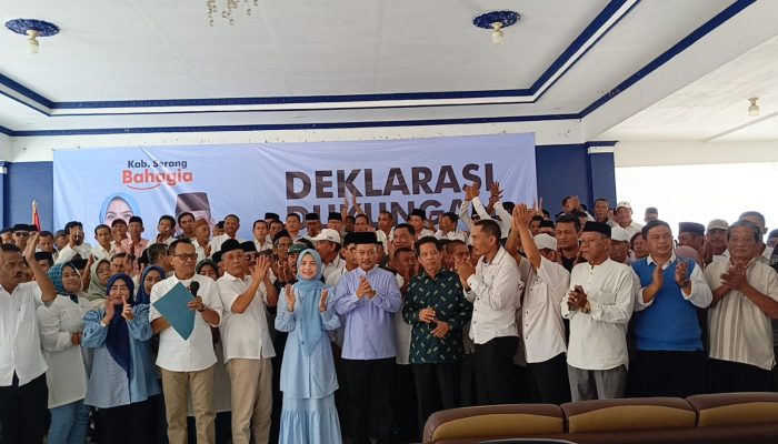 Gaet Dukungan Dari Mantan Kades Se Kabupaten Serang, Ratu Zakiyah-Najib Hamas : Amunisi Besar Untuk Menang