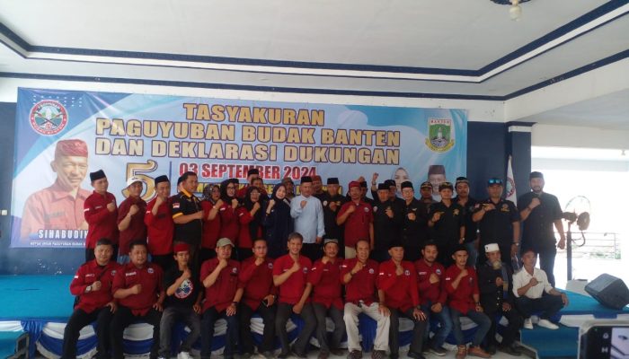 Lagi! Pasangan Ratu Zakiyah-Najib Raih Dukungan, Kali Ini Paguyuban Budak Banten