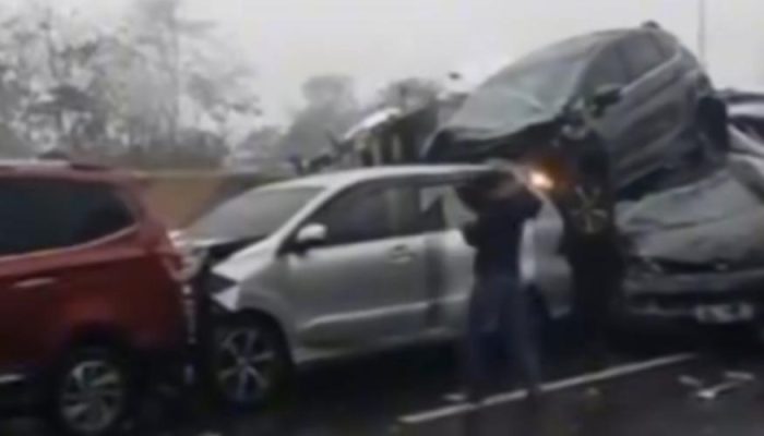 Kecelakaan Beruntun Km 92 Cipularang, Kondisi Ruas Jalan Ditutup Total