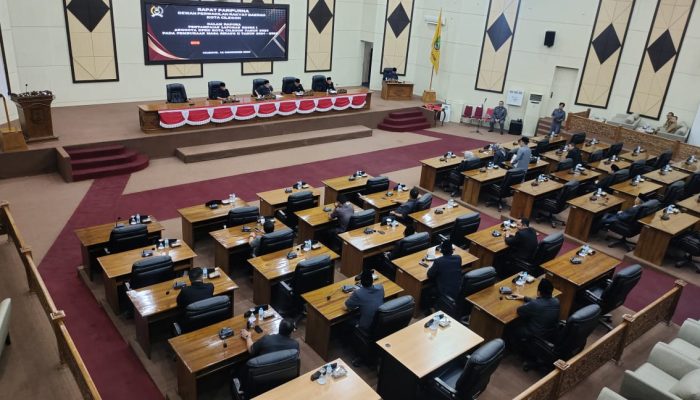 Sehari Setelah Reses, DPRD Kota Cilegon Langsung Gelar Rapat Paripurna