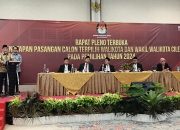 TOK! KPU Tetapkan Pasangan Robinsar-Fajar menjadi Wali Kota dan Wakil Wali Kota Cilegon