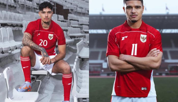 Tahun Baru, Timnas Garuda Rilis Jersey Baru Lebih Gahar