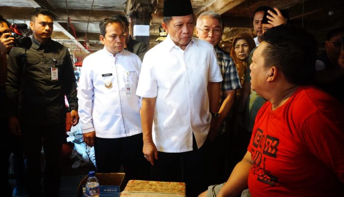 Foto: Kunjungan Mendagri ke Pasar Induk Kota Tangerang