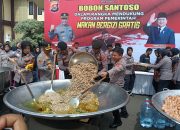 Porles Serang Gelar Acara Makan Besar Bersama Bobon Santoso