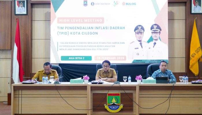 Jelang Ramadhan, Wakil Wali Kota Cilegon Fajar Hadi Prabowo Instruksikan Pengendalian Pangan