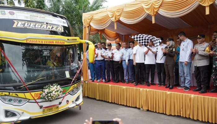 PT Krakatau Posco Dukung Mudik Gratis Pemkot Cilegon, Terjunkan 2 Armada Bus