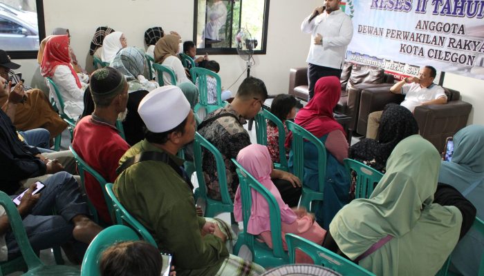 Reses Kedua Anggota DPRD Cilegon Fachri Mohammad Rizki, Ini Aspirasi dari Warga
