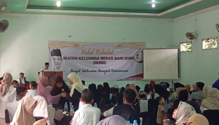 Halal Bihalal Ala Fraksi Gerindra Kota Serang, Hadirkan 700 Orang Dari 7 Generasi IKBBI