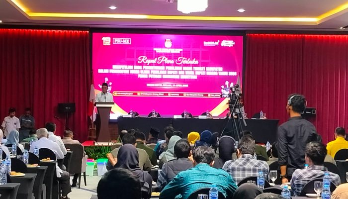 Hitung Suara PSU, KPU Kabupaten Serang Gelar Rapat Pleno Terbuka