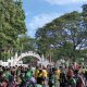Sampaikan Beberapa Tuntutan, Ribuan Driver Ojol di Banten Demo di Gedung Negara