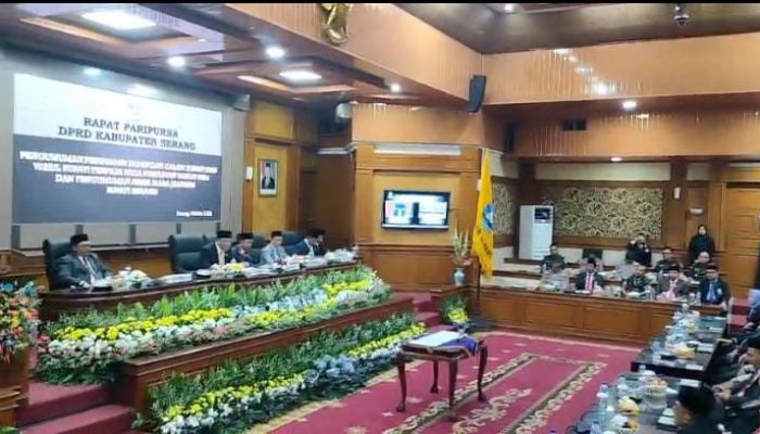 Sah! DPRD Tetapkan Ratu Zakiyah dan Najib Hamas Sebagai Bupati dan Wakil Bupati Serang