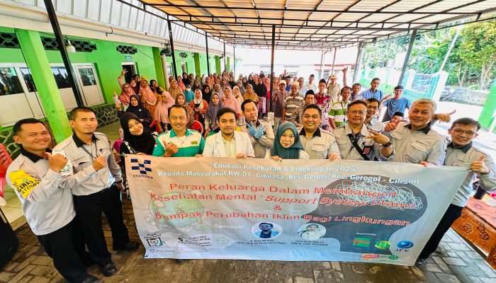 PT Statomer Cilegon Gelar Sosialisasi K3L ke Warga