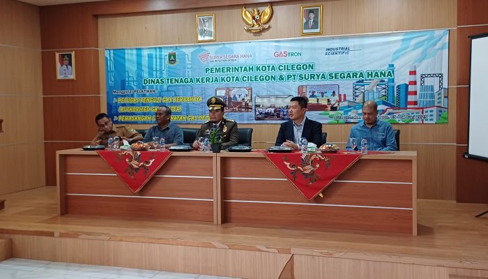 Disnaker Cilegon dan PT Surya Beri Pemahaman Mendeteksi Gas Berbahaya