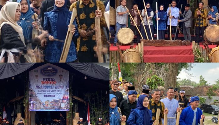 Pesta Rakyat Ngaruwat Bumi Buat Ratu Zakiyah Kaget Terpesona
