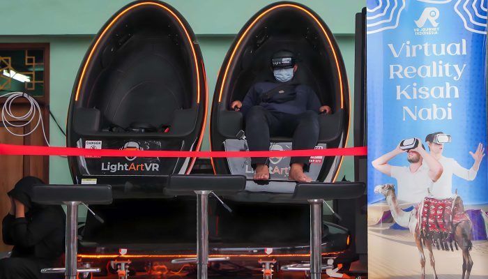 Foto: Wahana Virtual Reality 5 Dimensi Kisah Nabi di Tangerang