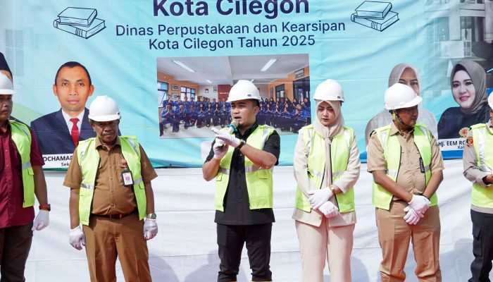 Sebentar Lagi Pemkot Cilegon Akan Punya Gedung Perpustakaan Baru, Sekarang Sudah Dimulai
