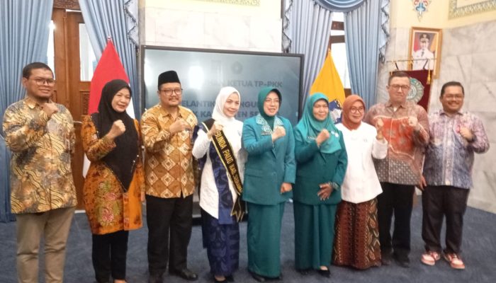 Dilantik Istri Gubernur Banten, Bupati Serang Ratu Zakiyah Sandang Status Bunda Paud 