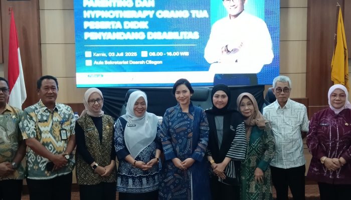 Peduli Kepada Kaum Disabilitas, Dindikbud Cilegon dan Yayasan Indonesia Setara Beri Langkah Nyata