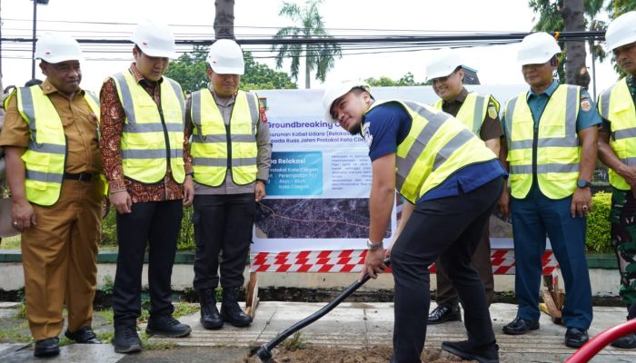 Kabel Bawah Tanah Dimulai, Kota Cilegon akan punya Wajah Baru