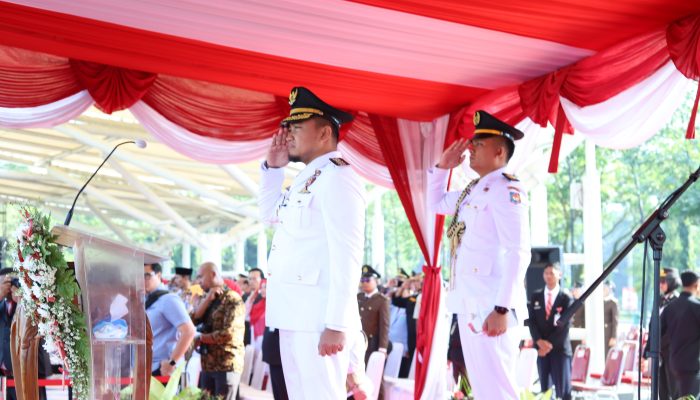 Pimpin Upacara HUT RI ke-80, Wali Kota Cilegon Robinsar Bilang Begini