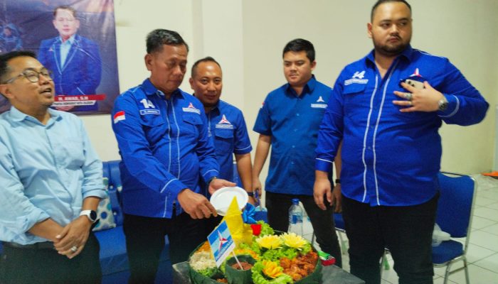 HUT ke 24, Demokrat Cilegon Kawal Kebijakan Robinsar-Fajar selama On The Track