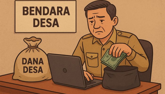 Modus Bendahara Desa Petir Yang Diduga Gelapkan Dana Desa : Transfer Uang Ke Rekening OB Yang Telah Meninggal
