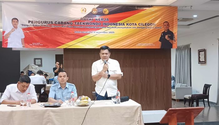 Taekwondo Cilegon Gelar Raker, Ketua KONI : Ini Acara Resmi yang Pertama Saya Hadiri