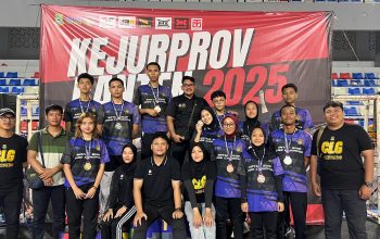 10 Medali Digendong Taekwondo Cilegon pada Kejuaraan Provinsi Banten 2025