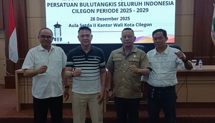 Michael Kyros Pimpin PBSI Cilegon : Target Jadi Tuan Rumah Kejuaraan Tingkat Nasional