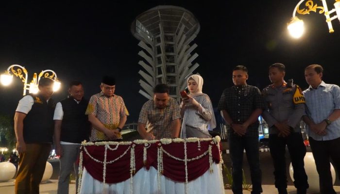 Kawasan Tugu Baja Cilegon Diresmikan, Robinsar : Jadi Ruang Wisata dan Tempat Healing Warga