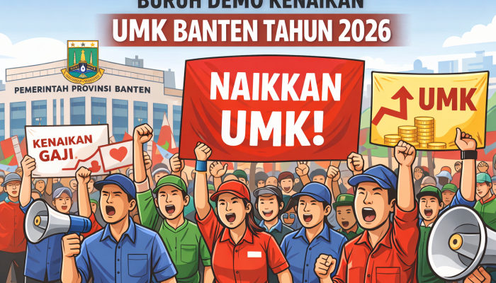 Gubernur Banten Tetapkan UMK Kabupaten/Kota tahun 2026, Cilegon Masih Tertinggi Berikut Besarannya