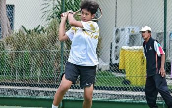 Petenis Handal Pada Tumbang dalam Kejurnas Tenis Junior Piala Gubernur Banten 2026 Penuh Kejutan