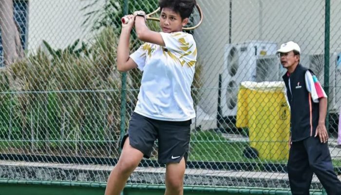 Petenis Handal Pada Tumbang dalam Kejurnas Tenis Junior Piala Gubernur Banten 2026 Penuh Kejutan
