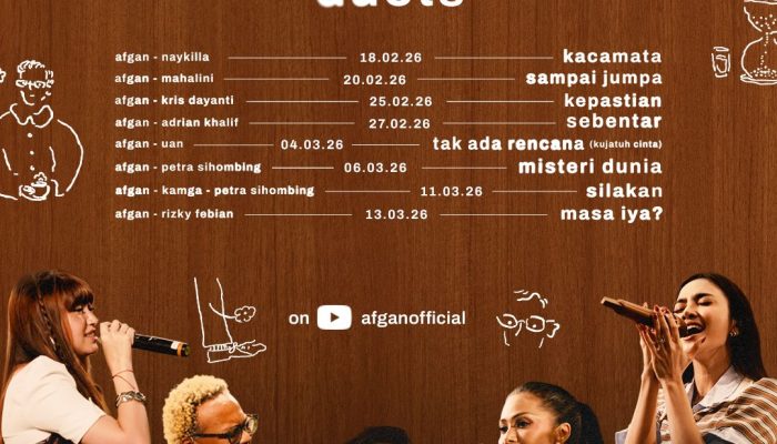 Afgan Rilis Proyek “Retrospektif Duets”: Kolaborasi Ikonik Lintas Generasi dari Mahalini Hingga Kris Dayanti