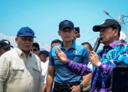 Foto: AHY Tinjau Penataan Kampung Nelayan Tanjung Anom