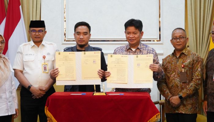 Pemkot Cilegon dan Bank Banten Teken MoU Layanan Perbankan RSUD, Ini Yang Akan Dilakukan