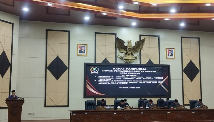 DPRD Beri Rekomendasi Tajam ke Pemkot Cilegon atas LKPJ Wali Kota tahun 2025, Ada Pokir Yang Harus Diakomodir di Dalamnya